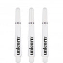 Unicorn Gripper 4 Moulded Dart Stems - White