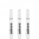 Unicorn Gripper 4 Moulded Dart Stems - White