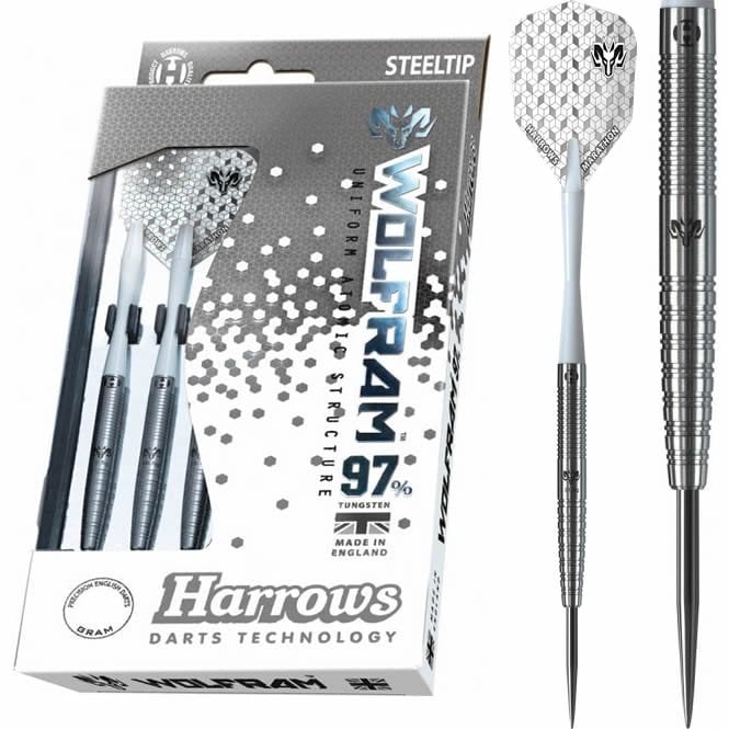 Harrows Wolfram Steel Tip Darts 25 Gram