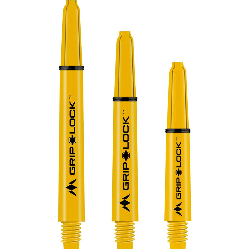 Mission Grip Lock Dart Stems Yellow