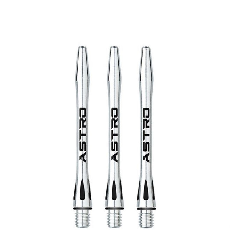 Winmau Astro Aluminium Dart Stems - Black