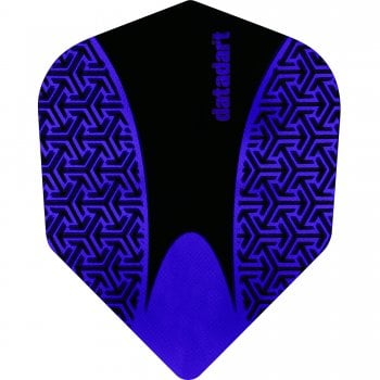 Datadart 15ZRO 150 Micron Standard Dart Flights Blue