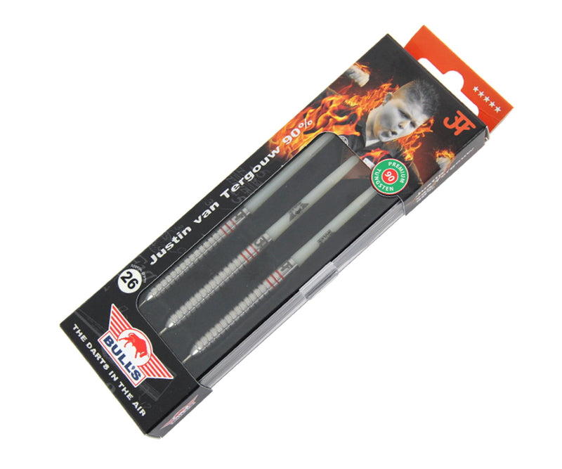 Bulls Justin Van Tergouw 90% Tungsten Steel Tip Darts - 26 Gram