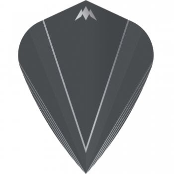 Mission Shades 100 Micron Kite Dart Flights Grey