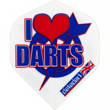 Mission Datadart 75 Micron Standard Dart Flights I Love Darts