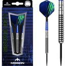 Mission Lee Evans 90% Tungsten Steel Tip Darts - Electro Black - 21 Gram