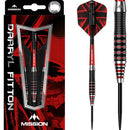 Mission Darryl Fitton 90% Tungsten Steel Tip Darts - The Dazzler - 26 Gram
