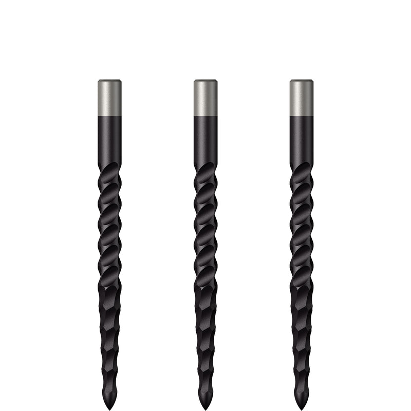Mission Lunar Spare/Replacement Dart Points - Black or Silver - Various Lengths