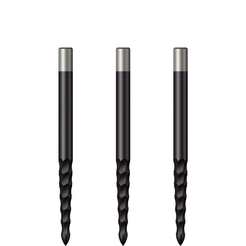 Mission Lunar Spare/Replacement Dart Points - Black or Silver - Various Lengths
