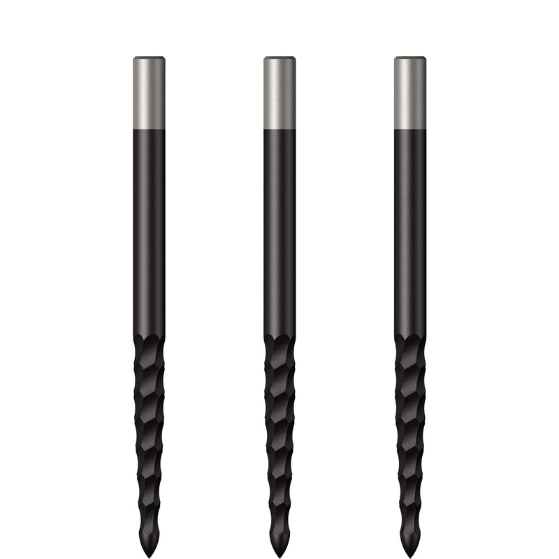 Mission Lunar Spare/Replacement Dart Points - Black or Silver - Various Lengths