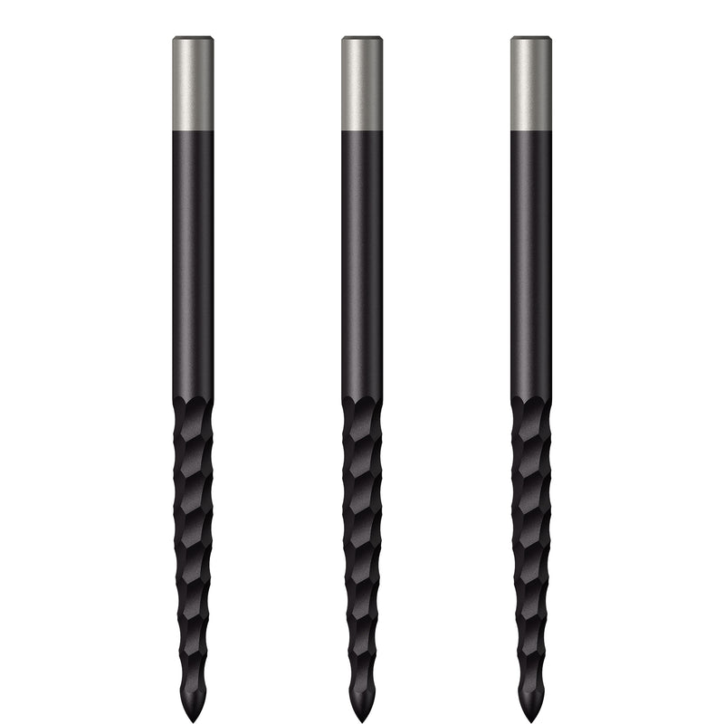 Mission Lunar Spare/Replacement Dart Points - Black or Silver - Various Lengths