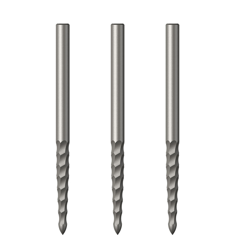 Mission Lunar Spare/Replacement Dart Points - Black or Silver - Various Lengths