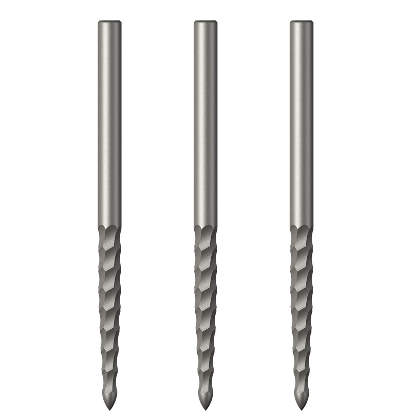 Mission Lunar Spare/Replacement Dart Points - Black or Silver - Various Lengths