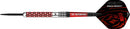 Mission Roman Benecky 90% Tungsten Steel Tip Darts - Black & Red - 24 Gram