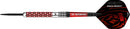 Mission Roman Benecky 90% Tungsten Steel Tip Darts - Black & Red - 22 Gram