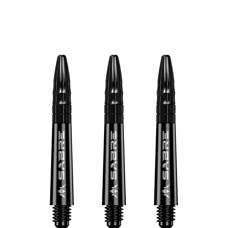 Mission Sabre Dart Stems - Black Base with Black Top