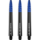 Mission Sabre Dart Stems - Black Base with Blue Top