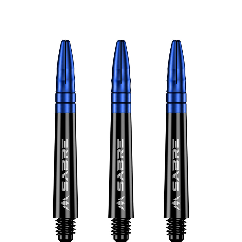 Mission Sabre Dart Stems - Black Base with Blue Top