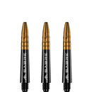 Mission Sabre Dart Stems - Black Base with Gold Top
