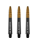 Mission Sabre Dart Stems - Black Base with Gold Top