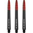 Mission Sabre Dart Stems - Black Base with Red Top