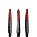 Mission Sabre Dart Stems - Black Base with Red Top