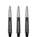 Mission Sabre Dart Stems - Black Base with Silver Top
