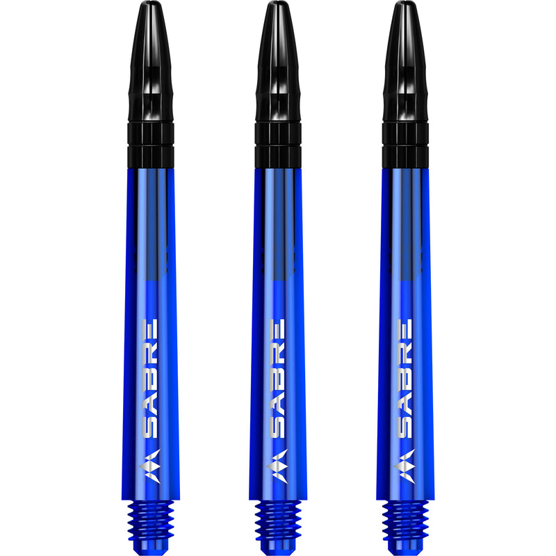Mission Sabre Dart Stems - Blue Base with Black Top