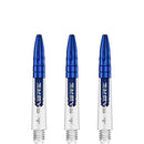 Mission Sabre Dart Stems - Clear Base with Blue Top
