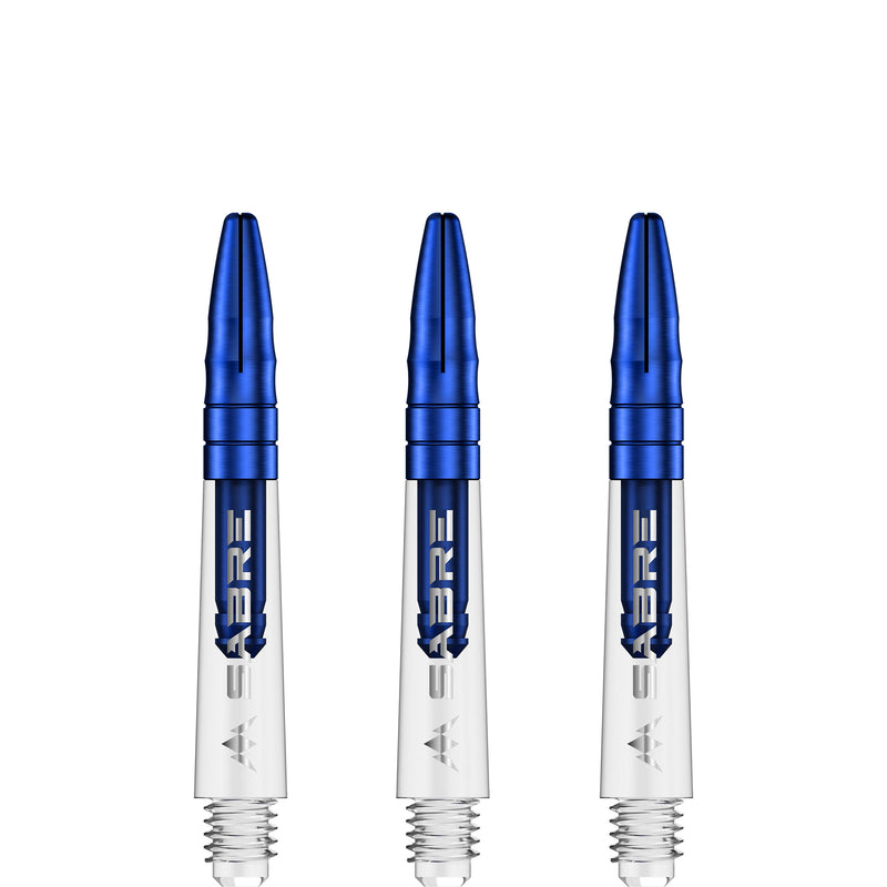 Mission Sabre Dart Stems - Clear Base with Blue Top