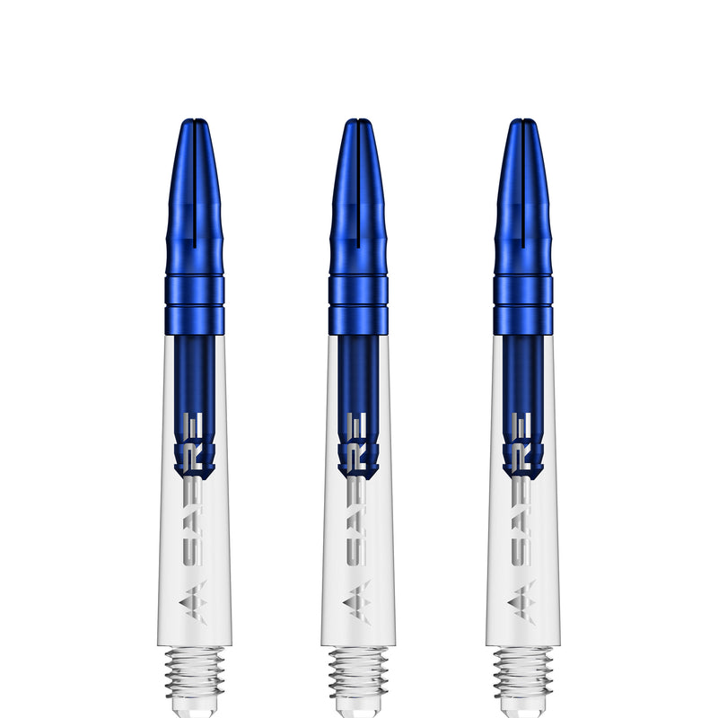 Mission Sabre Dart Stems - Clear Base with Blue Top