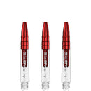 Mission Sabre Dart Stems - Clear Base with Red Top