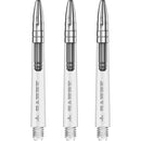 Mission Sabre Dart Stems - Clear Base with Silver Top