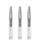 Mission Sabre Dart Stems - Clear Base with Silver Top