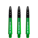 Mission Sabre Dart Stems - Green Base with Black Top