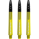 Mission Sabre Dart Stems - Yellow Base with Black Top