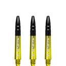 Mission Sabre Dart Stems - Yellow Base with Black Top