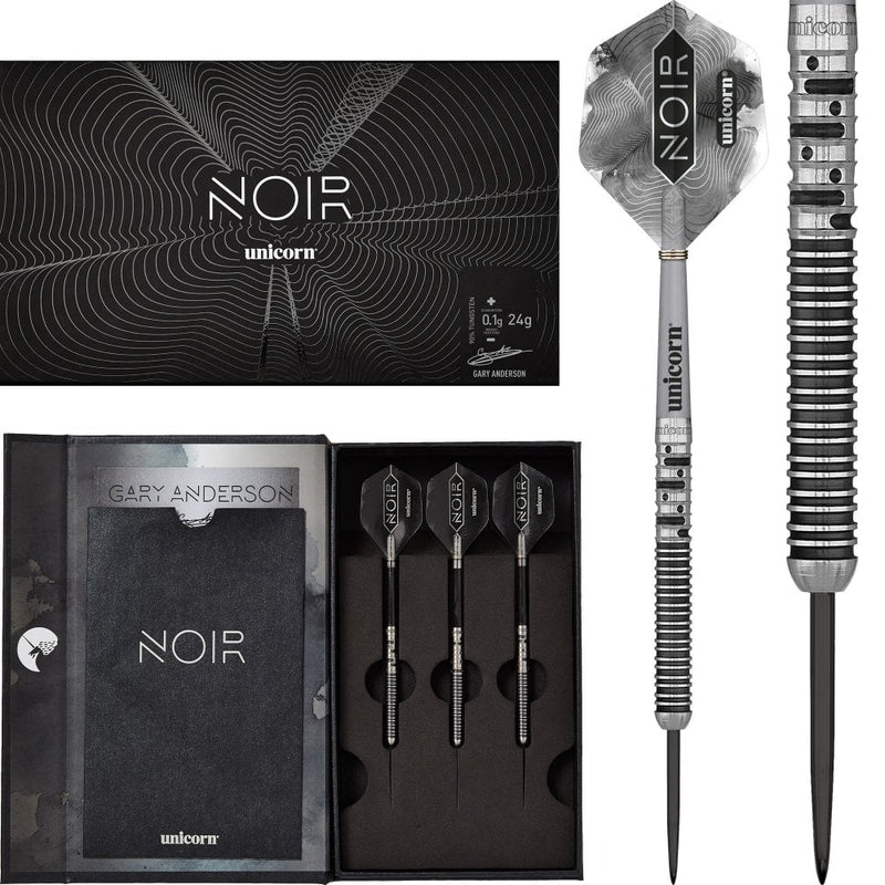 Gary Anderson Noir Phase 5 Deluxe Tungsten Darts 21 Gram