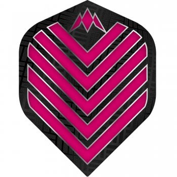 Mission Admiral 100 Micron Standard Dart Flights Pink