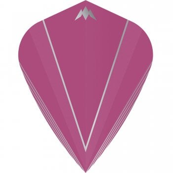 Mission Shades 100 Micron Kite Dart Flights Pink