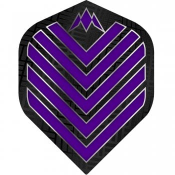 Mission Admiral 100 Micron Standard Dart Flights Purple