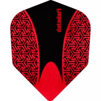 Datadart 15ZRO 150 Micron Standard Dart Flights Red