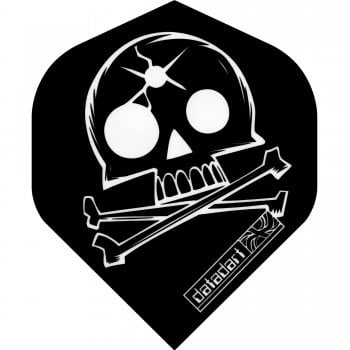 Mission Datadart 75 Micron Standard Dart Flights Skull