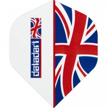 Mission Datadart 75 Micron Standard Dart Flights Union Jack