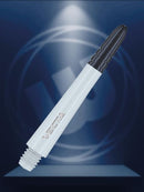 Winmau Vecta Polycarbonate & Alloy Dart Stems - White with Black Top