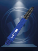Winmau Vecta Polycarbonate & Alloy Dart Stems - Blue with Black Top